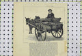 Original Old Antique Print 1887 Victoria Cross Hero Man John Devane Donkey Cart