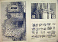 Old Antique Print Front View Strata Florida Abbey 1889 Worthington Smith 19th