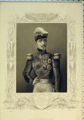 Original Old Antique Print C1830 Portrait Marshal Arnaud Commander French Army