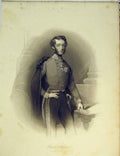 Original Old Antique Print C1830 Portrait Prince Stephen Duke Austria Ref.2