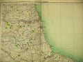 Original Old Antique Print 1898 Royal England Wales Map Newcastle Durham 19th