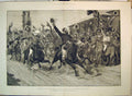 Old Antique Print 1881 Basuto War South Africa Burghers Oudtshoorn Horse 19th