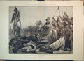 Old Antique Print 1895 Battles British Army Defeat Hyder Ali Dead Field 19th