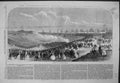 Old Antique Print 1865 Naval Festival Portsmouth Southsea Common Review 19th