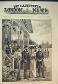 Old Antique Print Prince Wales Duke York 1892 Agricultural Show Warwick 19th
