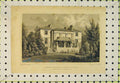 Old Antique Print View Albany Cottage Regents Park Thomas Raikes Shepherd