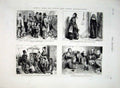 Original Old Antique Print Ginn'S Baby His Birth & Misfortunes 1876 Victorian