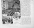 Original Old Antique Print International Medical Congress Rome Italy 1894 19th