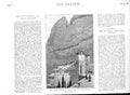 Original Old Antique Print Great Cavern Monastry In Pelopennesus