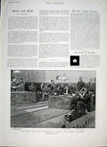 Original Old Antique Print Trial Major Esterhazy Paris Court 1898 France 19th
