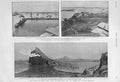 Original Old Antique Print Gibralter And New Harbour 1901 20th Century