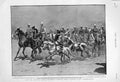 Original Old Antique Print French Chasseurs D'Afrique In China 1901 Victorian