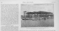 Original Old Antique Print Ship Building Sheds Kiel 1901 Germany 20th