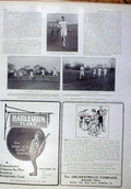 Original Old Antique Print Rma Woolwich V Rmc Sandhurst 1905 Athletics 20th