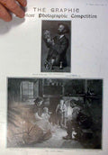 Original Old Antique Print Graphic Amateur Photographic Competition 13 Photos