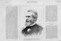 Old Antique Print M Paularmand Challemel Lacour Portrait 1880 French Amba 19th