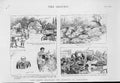 Original Old Antique Print Humours Canvassing 1892 Politics 19th