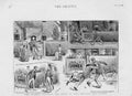 Original Old Antique Print Amateur Bill Posters 1892 Politics Election 19th