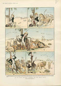 Original Old Antique Print Orpheus & The Magic Flute Fine Art 1896 Victorian