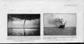 Original Old Antique Print Water Spout On Lake Zug 1905 Austria 20th Century