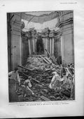Original Old Antique Print Miracal Undamaged Statue At Stefanoconi 1905 Italy Eq