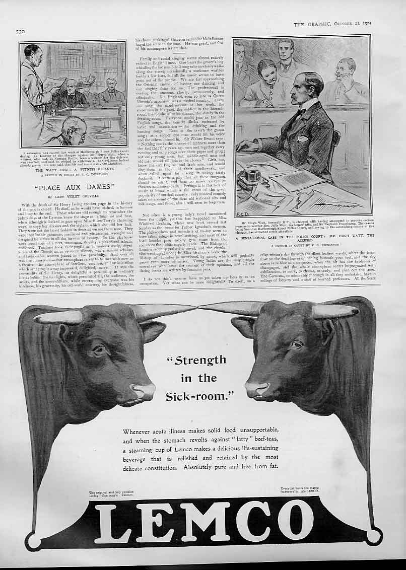 Old Antique Print Witness Withdraws Evidence The Watt Case Marlborough St
