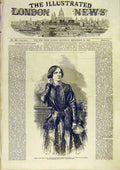 Old Antique Print Sculpture Front Buckingham Palace Figures Carvings 1850 19th