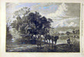 Original Old Antique Print 1855 Nearest-Way Suimmer-Time Creswick Fine Art 19th