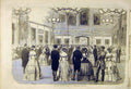 Original Old Antique Print 1855 Grand-State Ball Windsor Castle 19th