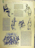 Original Old Antique Print 1884 Sketches House Commons Bourke Censure-Debate