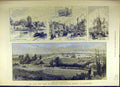 Antique Old Print *0009 1884 Bath West-England Agricultural Society Maidstone