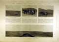 Original Old Antique Print 1900 Transvaal War Arundel Camp Carabineers Prsioner