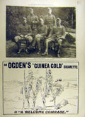 Original Old Antique Print 1900 Imperial Yeomanry Offices Ogden'S Cigarettes