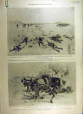 Old Antique Print 1900 Belmont Battle Transvaal War Africa Modder De-Aar 20th