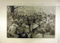 Original Old Antique Print 1900 Ireland Royal Queen Children Phoenix Kingstown