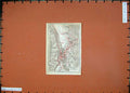 Old Vintage Print 1929 Colour Map Austria Street Plan Badgastein Zottelau 20th