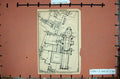 Original Old Antique Print Map Britain Plan Canterbury Cathedral England Choir