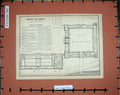 Original Old Antique Print Map France 1900 Plan Musee Du Louvre Seine Cour Quai