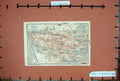 Original Old Antique Print Map Spain 1908 Street Plan Avila Catedral Hospital