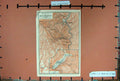 Original Old Antique Print Map Spain 1908 Montana Montserrat Monistrol Collbato