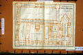 Antique Print Ref.448 Map 1907 Paris France Plan Conservatoire Arts Metiers