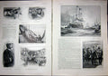 Antique Old Print Loubet President Voyage Visit Britain Royal French 1903 20th