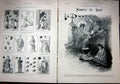 Original Old Antique Print Christmas Edition Art Story Images French 1903 20th