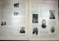 Original Old Antique Print King Christian Denmark Family Heritage French 1903