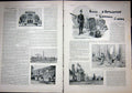 Original Old Antique Print Artillery Metz Training Military France French 1903