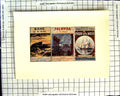 Original Old Antique Print C1907 Colour Plate Morland Designs Book Covers 20th