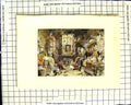 Original Old Antique Print C1907 Colour Plate Morland Curiosity Shop 20th