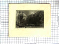Original Old Antique Print America Bartlett 1838 Erie Canal Little Falls River