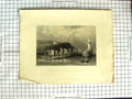 Original Old Antique Print 1840 Canada Raft St. Laurence Cape Sante Bartlett