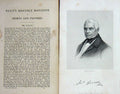 Original Old Antique Print 1860 Portrait Mr Gully Sportsman Baily Text 19th